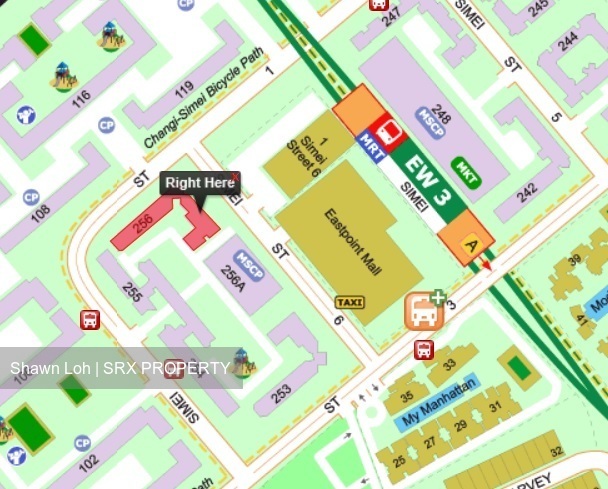 Blk 256 Simei Street 1 (Tampines), HDB 4 Rooms #178771512